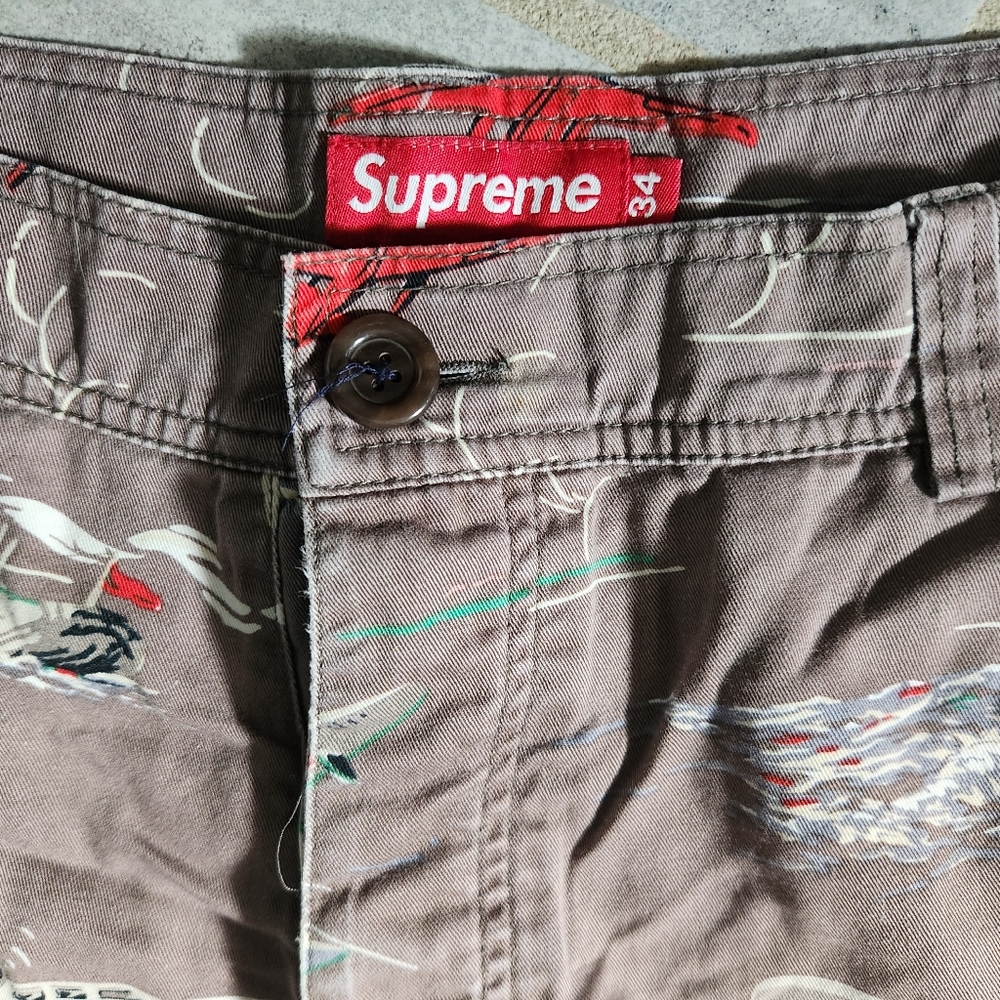 2007 Supreme NYC Airplane Shorts sz 34